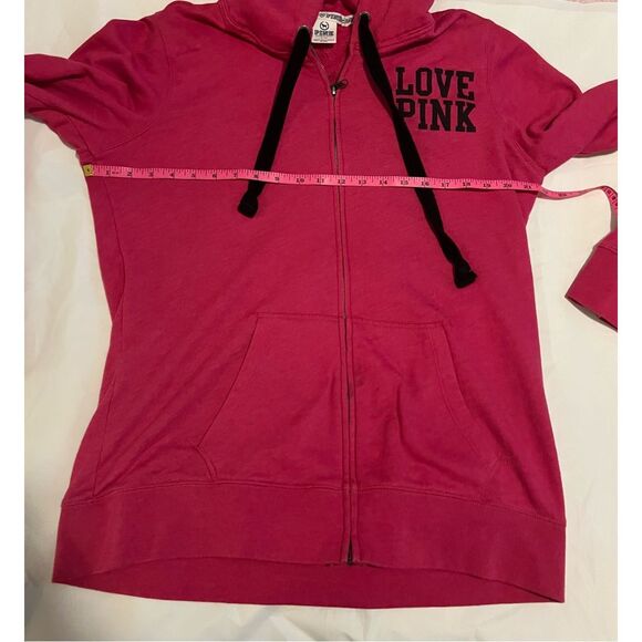 Pink by Victoria's Secret zip up hoodie - Picture 4 of 5